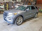 2021 Ford Explorer Xlt Серый vin: 1FMSK8DH2MGA48142