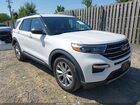 2021 Ford Explorer Xlt White vin: 1FMSK8DH2MGA49209
