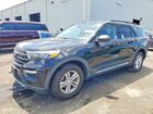 2020 Ford Explorer Xlt Black vin: 1FMSK8DH5LGC20274