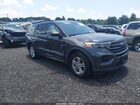 2020 Ford Explorer Xlt Gray vin: 1FMSK8DH6LGB19552