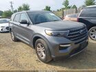 2021 Ford Explorer Xlt Gray vin: 1FMSK8DH6MGA54557