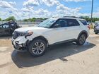 2022 Ford Explorer Xlt Белый vin: 1FMSK8DH6NGA76995