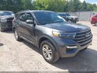 2020 Ford Explorer Xlt Gray vin: 1FMSK8DH7LGA31058