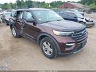 2020 Ford Explorer Xlt Red vin: 1FMSK8DH7LGA31593
