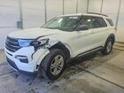 2022 Ford Explorer Xlt Белый vin: 1FMSK8DH7NGC03513