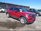 2020 Ford Explorer Xlt Red vin: 1FMSK8DH9LGA88085