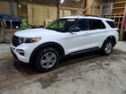 2020 Ford Explorer Xlt White vin: 1FMSK8DH9LGC47056