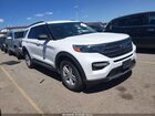 2023 Ford Explorer Xlt White vin: 1FMSK8DH9PGA56212