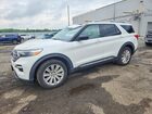2020 Ford Explorer Limited White vin: 1FMSK8FH3LGB48181