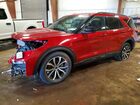 2023 Ford Explorer St-line Red vin: 1FMSK8KH6PGA77389