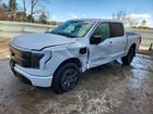 2025 Ford F150 Lightning Xlt Gray vin: 1FT6W3LU8SWG16845