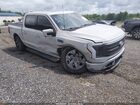 2024 Ford F-150 Lightning Lariat Gray vin: 1FT6W5L72RWG09972