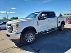 2018 Ford F250 Super Duty White vin: 1FT7W2B62JEC89736