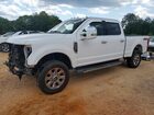 2021 Ford F250 Super Duty White vin: 1FT7W2B64MEC92853