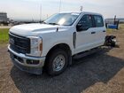2024 Ford F250 Super Duty White vin: 1FT7W2BAXRED25138