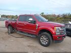 2019 Ford F-250 Lariat Red vin: 1FT7W2BT1KED37072