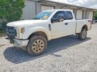2018 Ford F250 Super Duty White vin: 1FT7X2B65JEC74712
