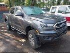 2019 Ford Ranger Lariat Gray vin: 1FTER4FH8KLA26413
