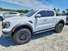 2025 Ford Ranger Raptor White vin: 1FTER4LR9SLE75404