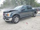 2018 Ford F150 Supercrew Gray vin: 1FTEW1CB7JKD82931