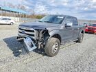 2016 Ford F150 Supercrew Gray vin: 1FTEW1CF8GFA75675