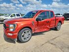 2023 Ford F150 Supercrew Red vin: 1FTEW1CP6PKD59144