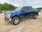 2020 Ford F150 Supercrew Blue vin: 1FTEW1E57LFA22979