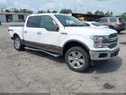 2018 Ford F-150 Lariat White vin: 1FTEW1E5XJKE68533