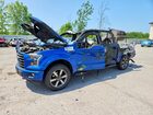 2017 Ford F150 Supercrew Синий vin: 1FTEW1EG2HKE34579