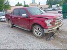 2016 Ford F-150 Lariat Red vin: 1FTEW1EG6GFA45290