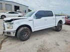 2016 Ford F150 Supercrew White vin: 1FTEW1EG7GKF12563