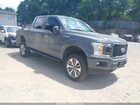 2018 Ford F-150 Lariat/xl/xlt Gray vin: 1FTEW1EP4JFB65631