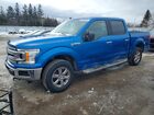 2019 Ford F150 Supercrew Blue vin: 1FTEW1EP5KFD21080