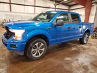 2019 Ford F150 Supercrew Blue vin: 1FTEW1EP6KKD95616
