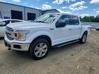 2018 Ford F150 Supercrew White vin: 1FTEW1EP7JFB42702
