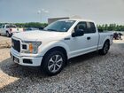 2019 Ford F150 Super Cab White vin: 1FTEX1C53KKF31909