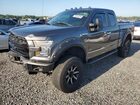 2017 Ford F150 Super Cab Gray vin: 1FTEX1C80HFC56866