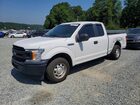 2019 Ford F150 Super Cab White vin: 1FTEX1CB9KFB64822