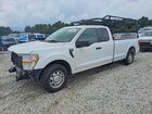 2022 Ford F150 Super Cab White vin: 1FTEX1CP0NKE62960