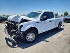 2020 Ford F150 Super Cab White vin: 1FTEX1CP5LKF39951