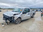 2018 Ford F150 Super Cab Silver vin: 1FTEX1CP6JKC50154