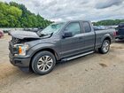 2018 Ford F150 Super Cab Gray vin: 1FTEX1CP6JKF49465