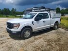 2021 Ford F150 Super Cab White vin: 1FTEX1CPXMKE12257