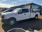 2019 Ford F150 Super Cab White vin: 1FTEX1E54KKC33592