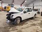2018 Ford F150 Super Cab White vin: 1FTEX1EB7JFB47433