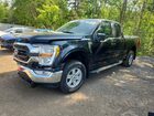 2021 Ford F150 Super Cab Black vin: 1FTEX1EB9MFB81846