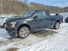 2017 Ford F150 Super Cab Black vin: 1FTEX1EP6HFA31792