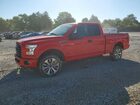 2017 Ford F150 Super Cab Red vin: 1FTEX1EP8HKE32235