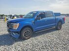 2023 Ford F150 Supercrew Blue vin: 1FTFW1E89PKD37651
