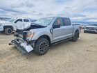 2022 Ford F150 Supercrew Silver vin: 1FTFW1ED2NFA36738